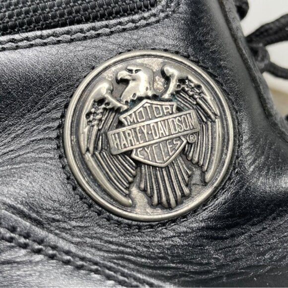 Harley Davidson Mens Leather Lace Up Riding Boots Sz 11 main image 12